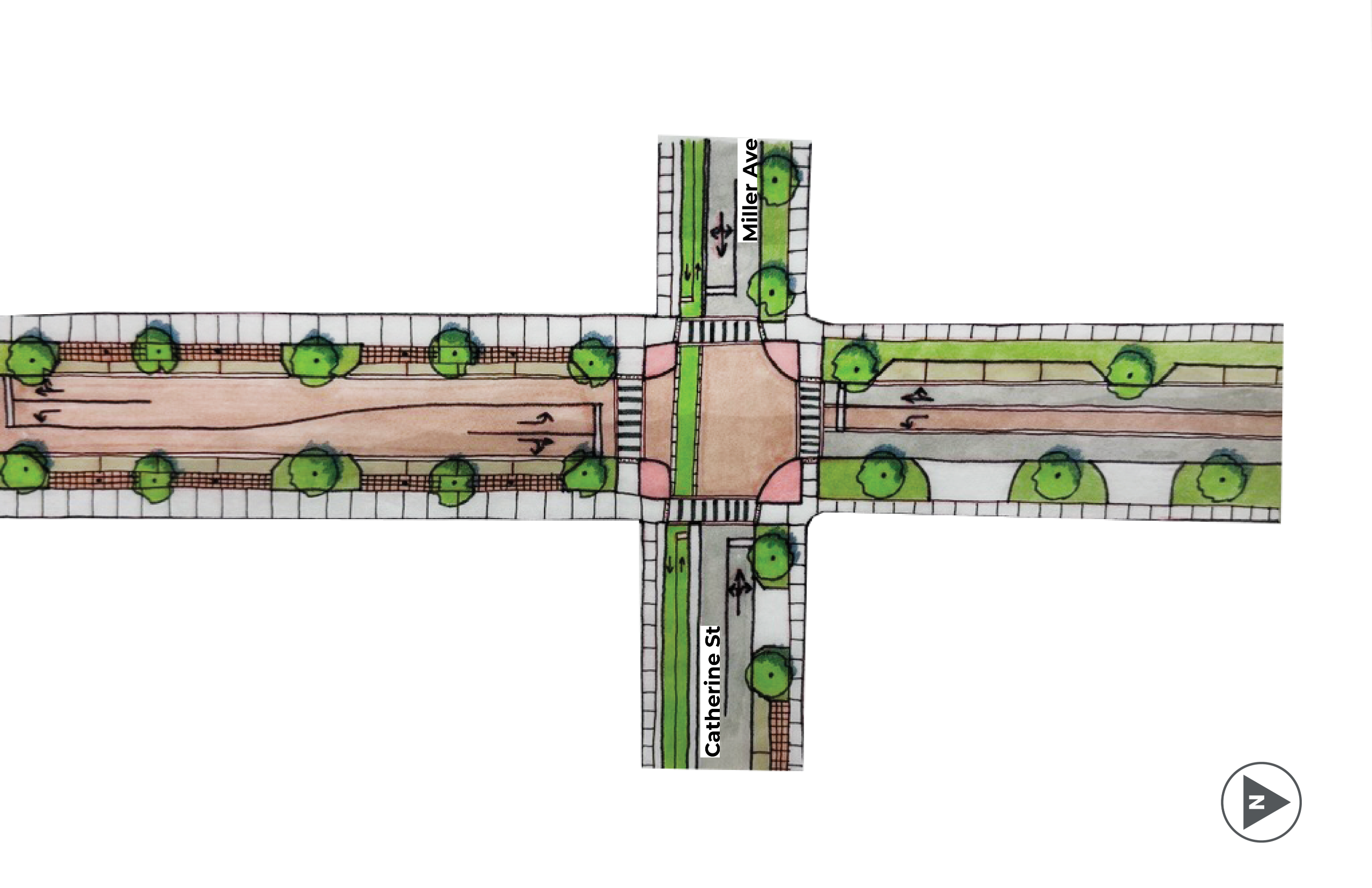 Miller and Catherine Intersection